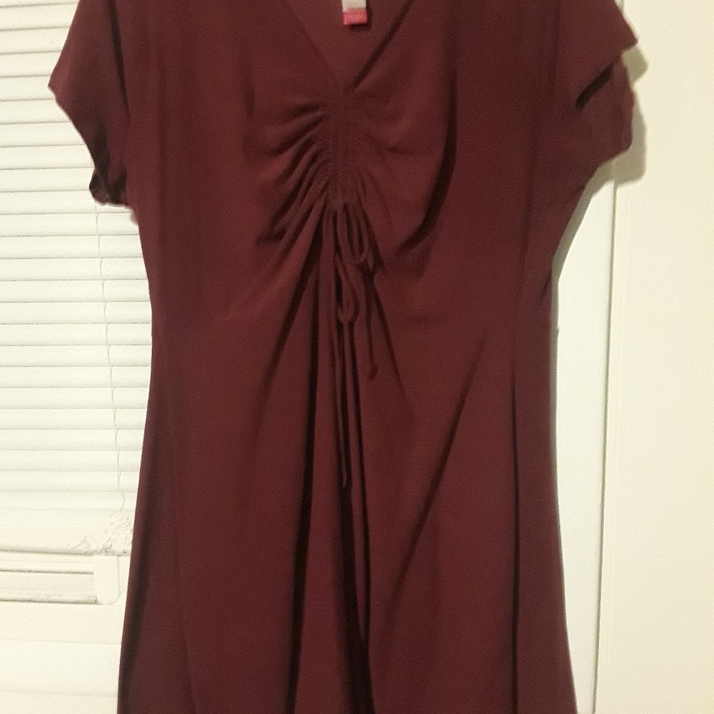 Maroon dress